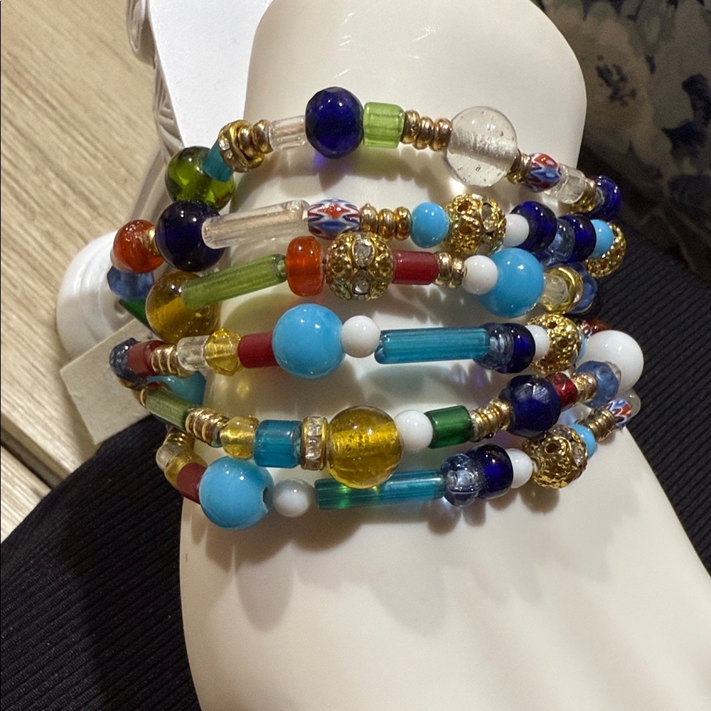 Ralph Lauren Multicolor Beaded Bracelet Set